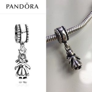 Two authentic little girl charm !